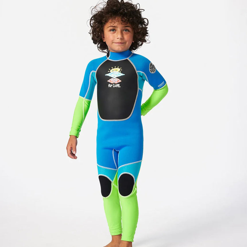 Rip Curl Groms Omega Back Zip Easy On/Off