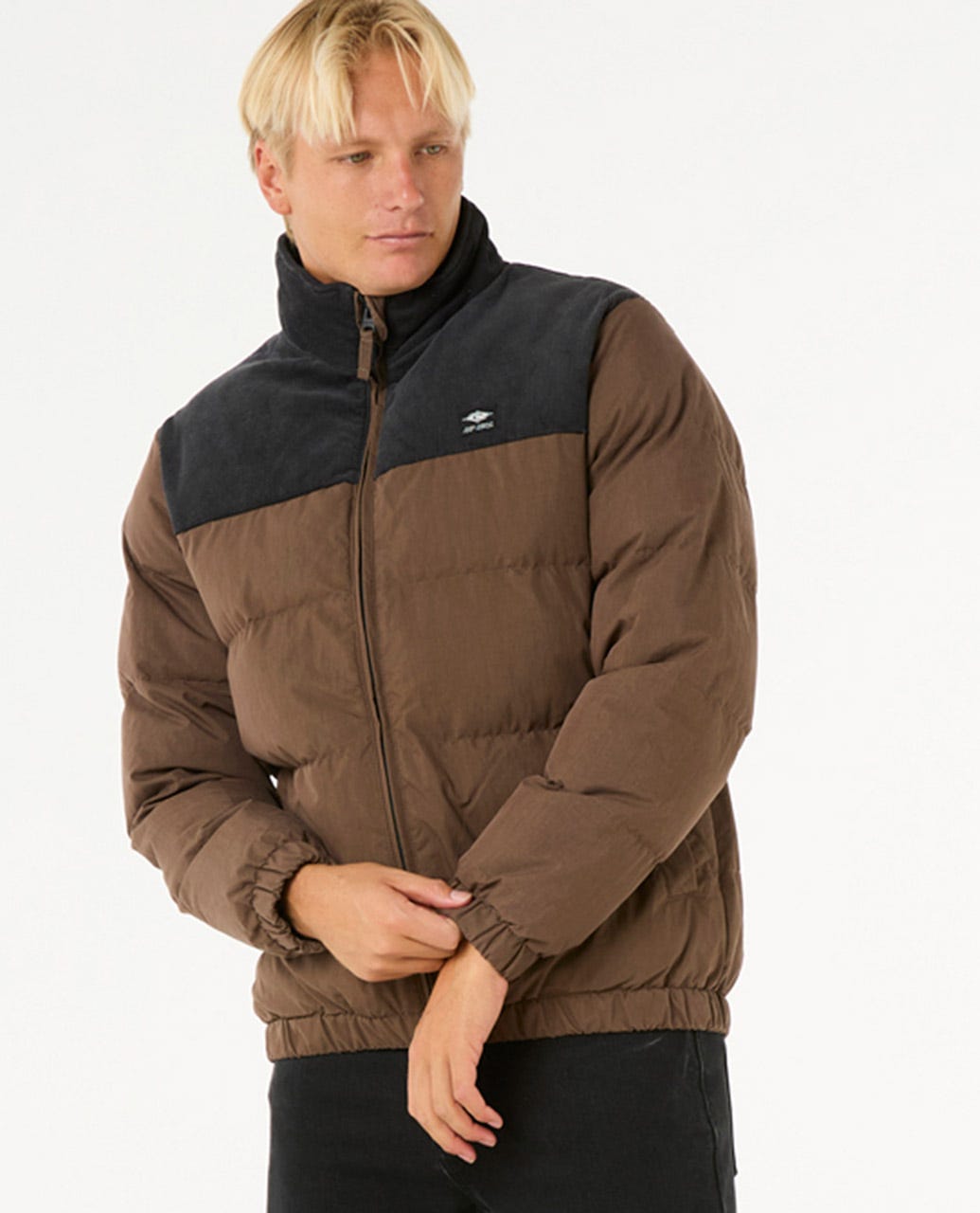 Rip Curl Fade Out Cord Puffer Jacket