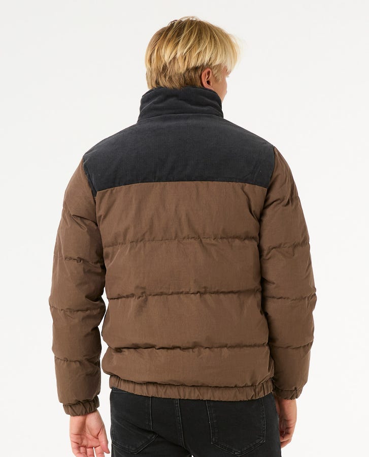 Rip Curl Fade Out Cord Puffer Jacket