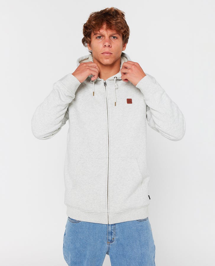 Rip Curl Icons Lined Zip Thru Hood