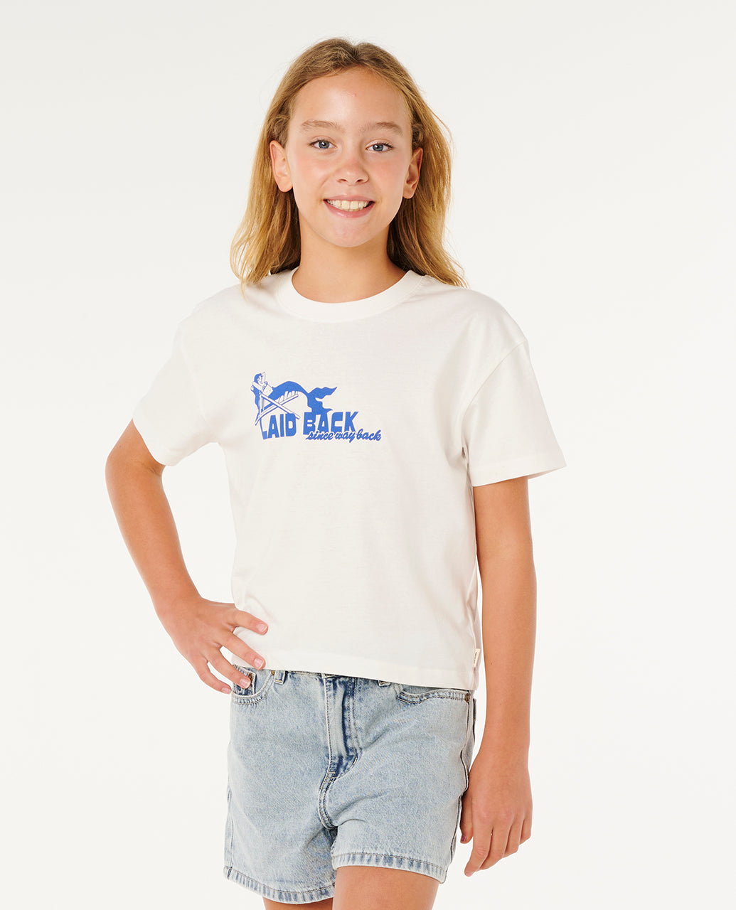 Rip Curl Sunshine Laid Back Tee - Girls