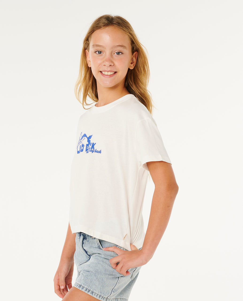 Rip Curl Sunshine Laid Back Tee - Girls