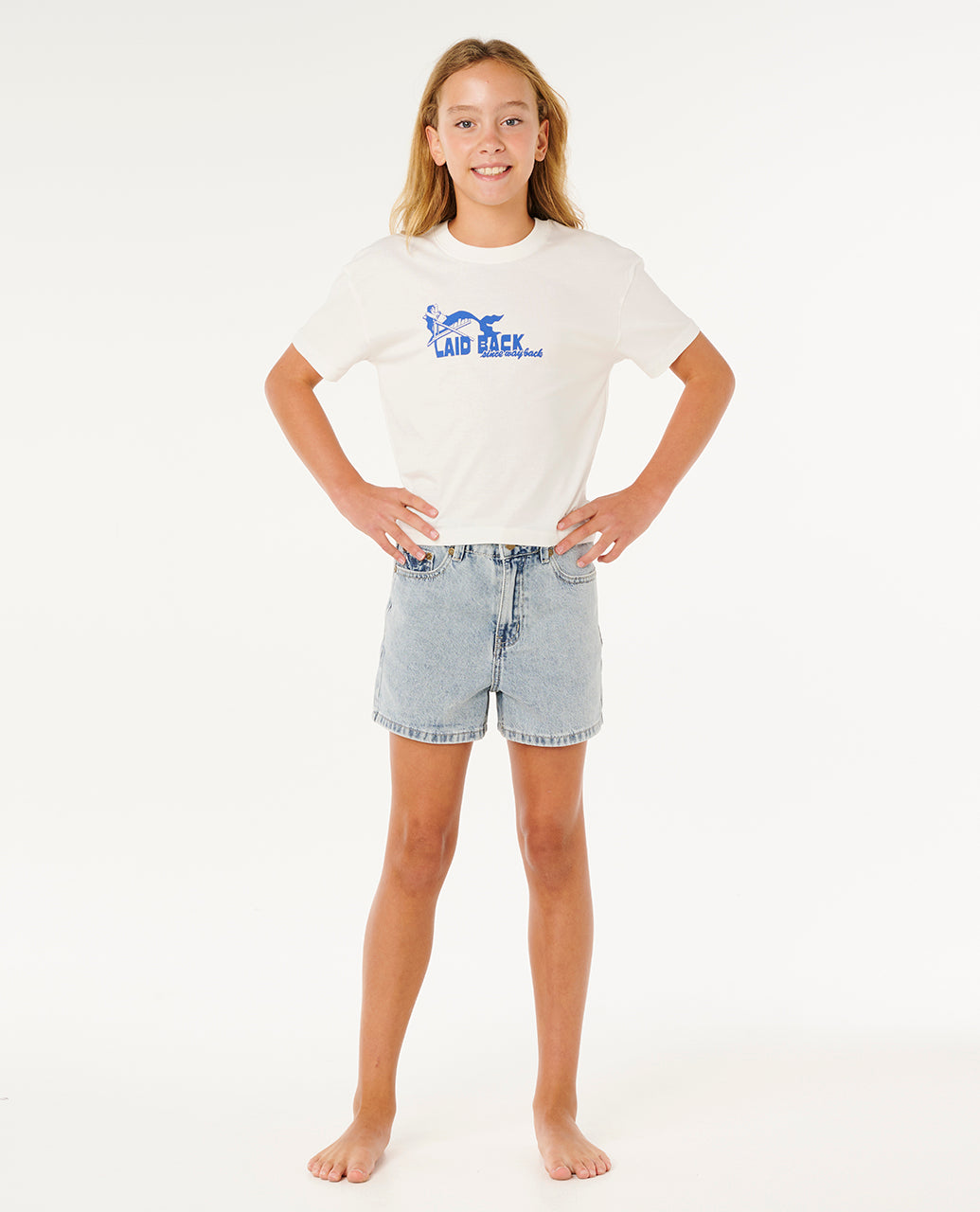 Rip Curl Sunshine Laid Back Tee - Girls