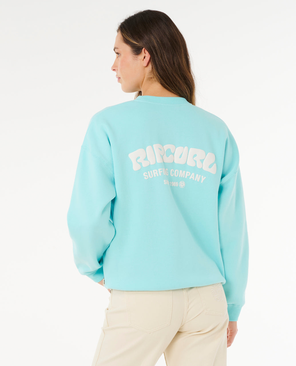 Rip Curl Surf Puff Inspired Crew Womens