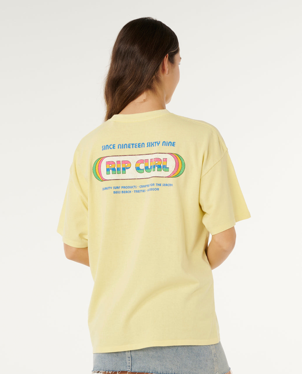 Rip Curl Surf Revival Heritage Tee Womens
