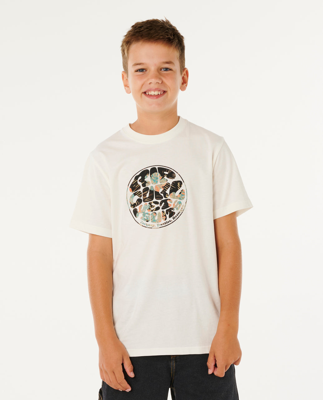 Rip Curl Wettie Passage Icon Tee - Boys
