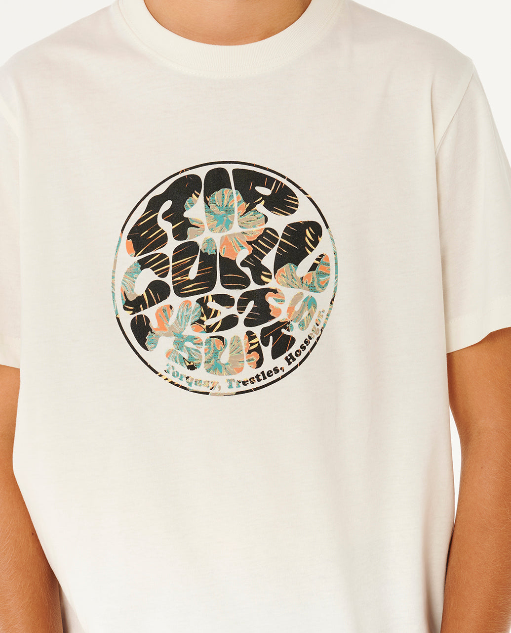 Rip Curl Wettie Passage Icon Tee - Boys
