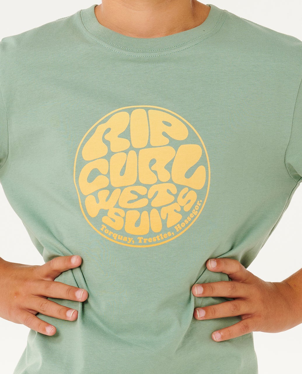 Rip Curl Wettie Passage Icon Tee - Boys