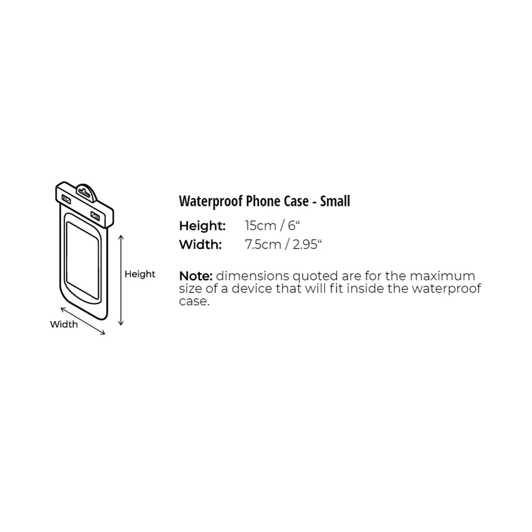 OverBoard wasserdichte Handy iPhone Tasche