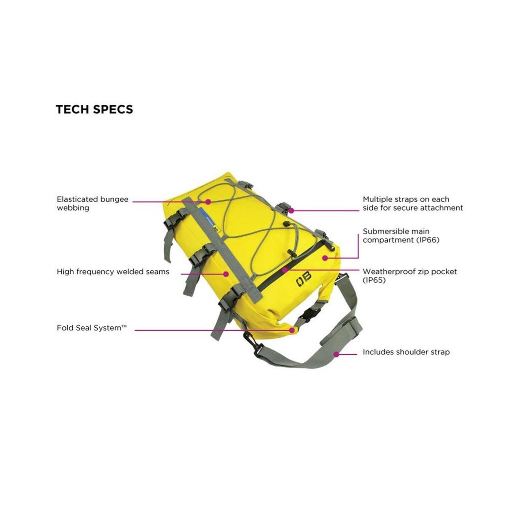 OverBoard waterproof SUP kayak bag