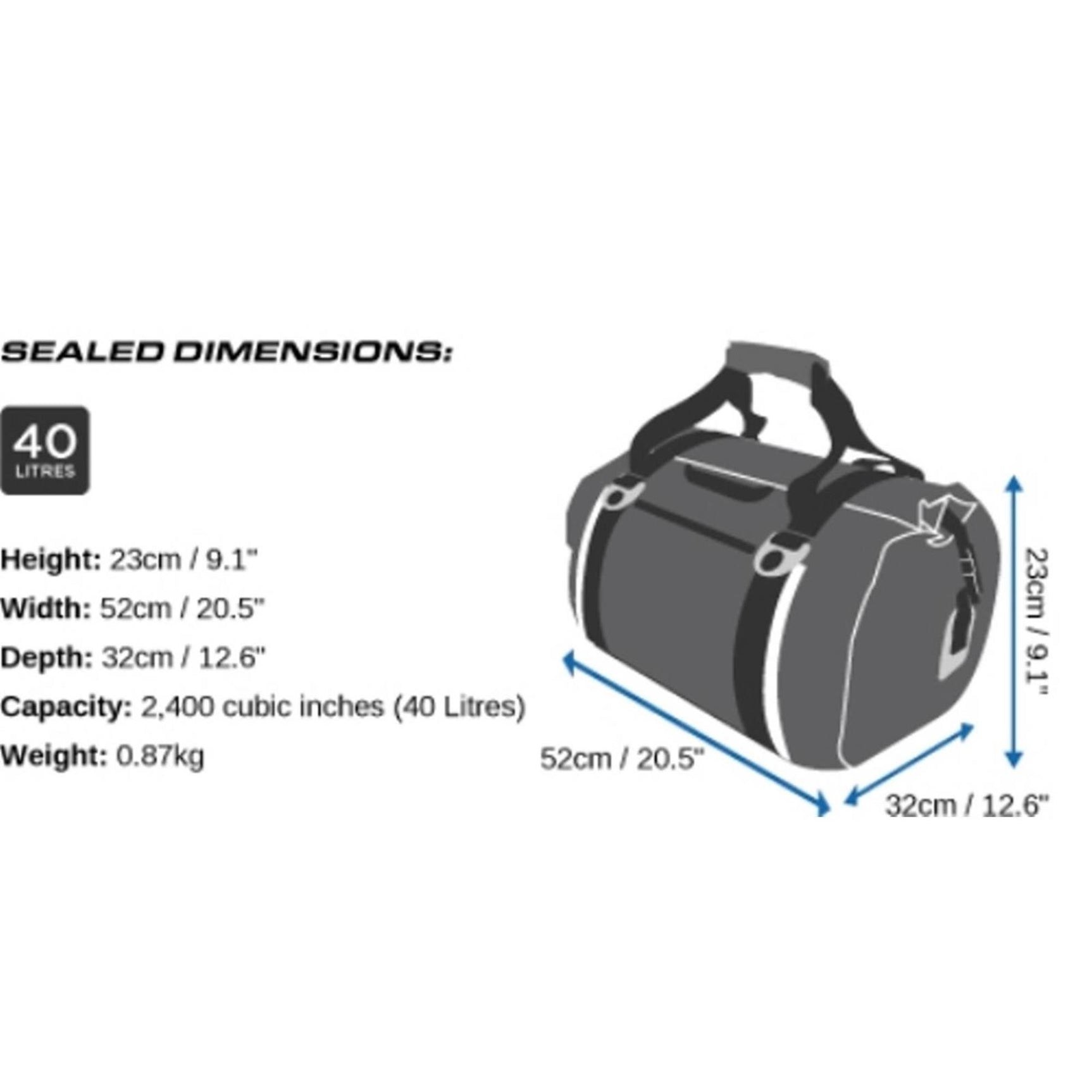 OverBoard Waterproof Duffel Bag