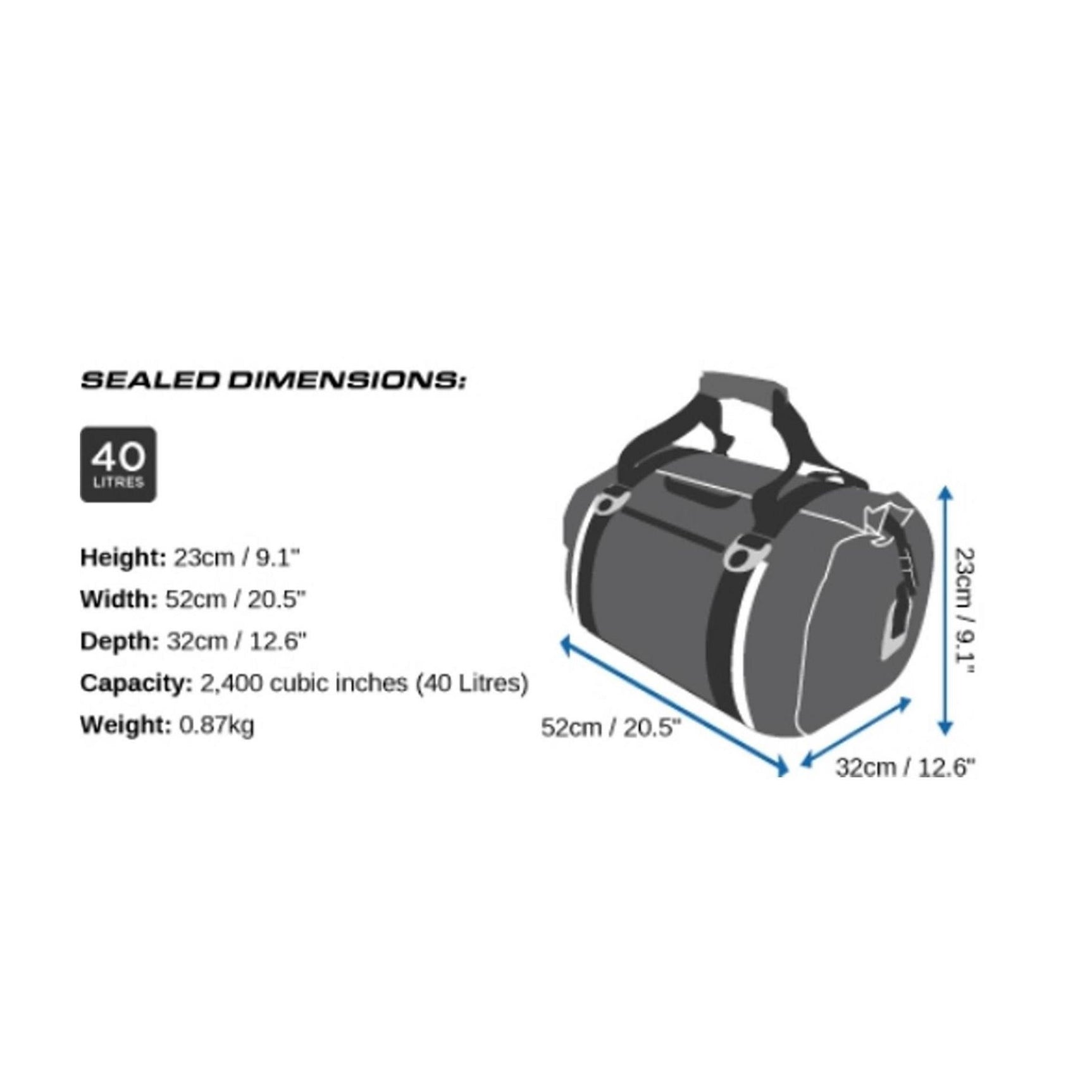 OverBoard wasserdichte Duffel Bag