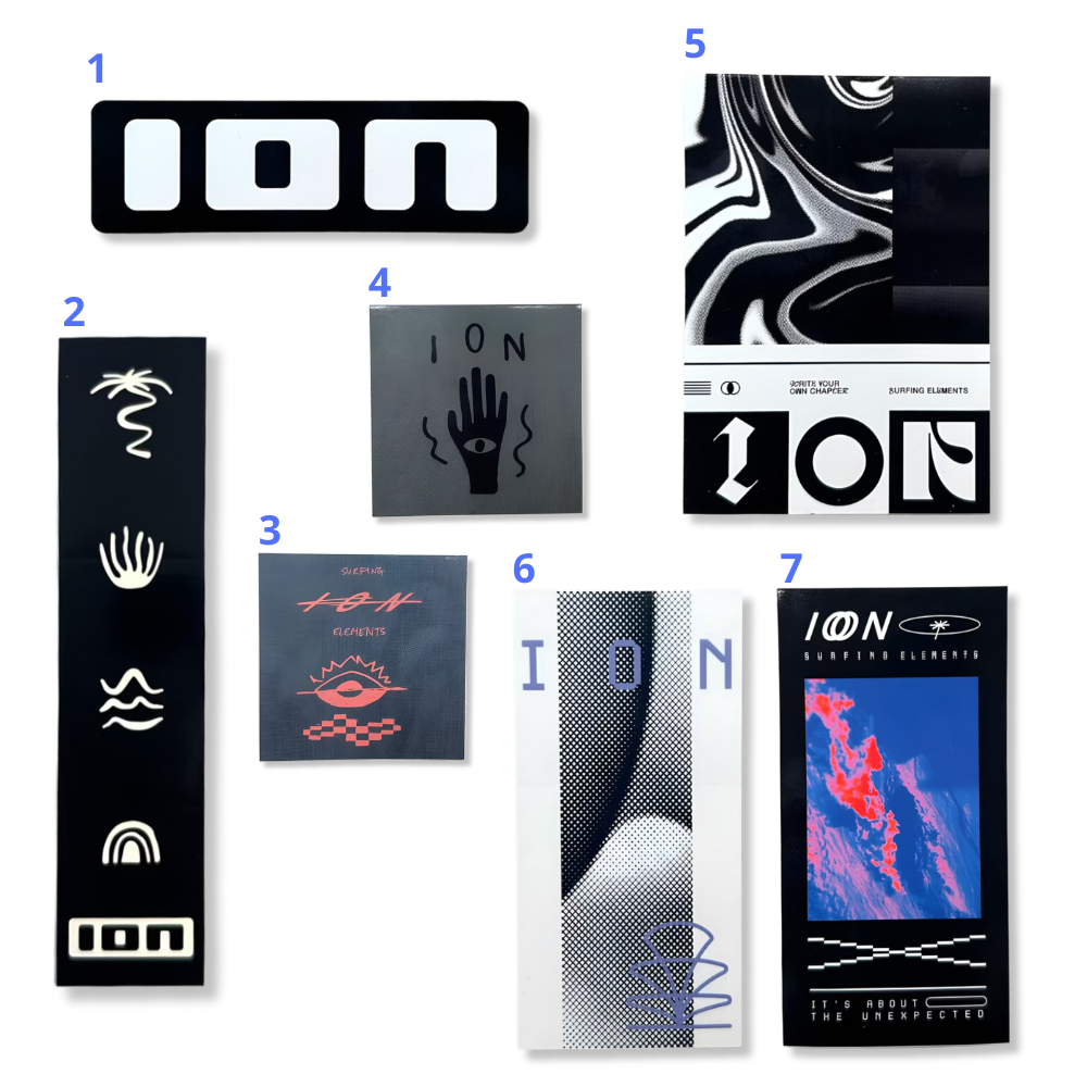 ION Water - Sticker Mix