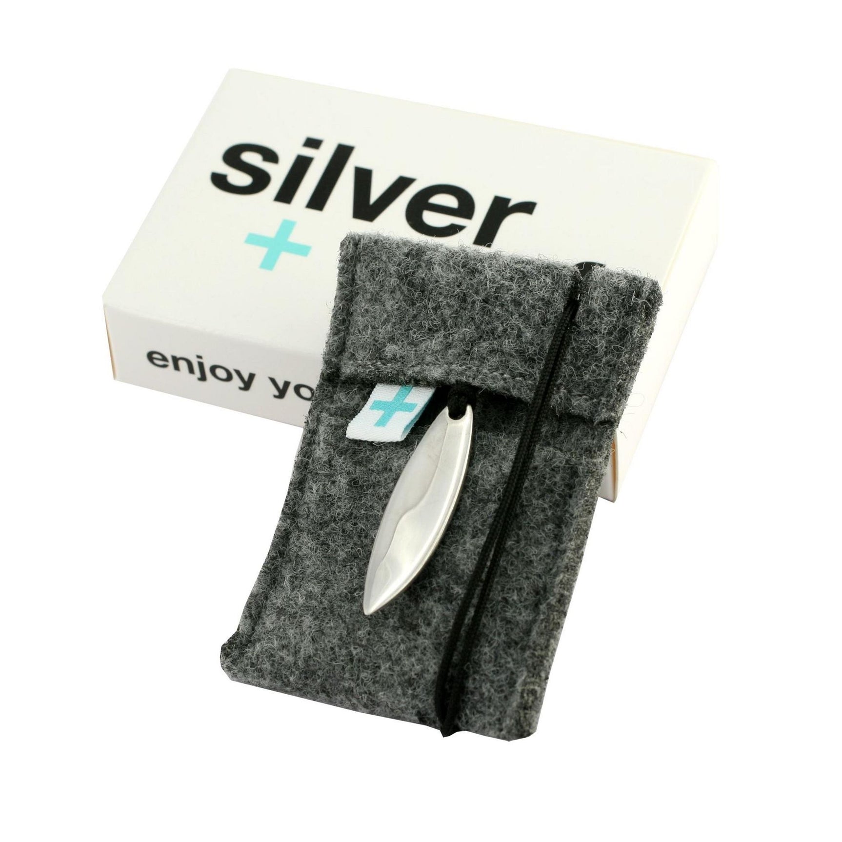 Silver+Surf silver jewelry surfboard with skull