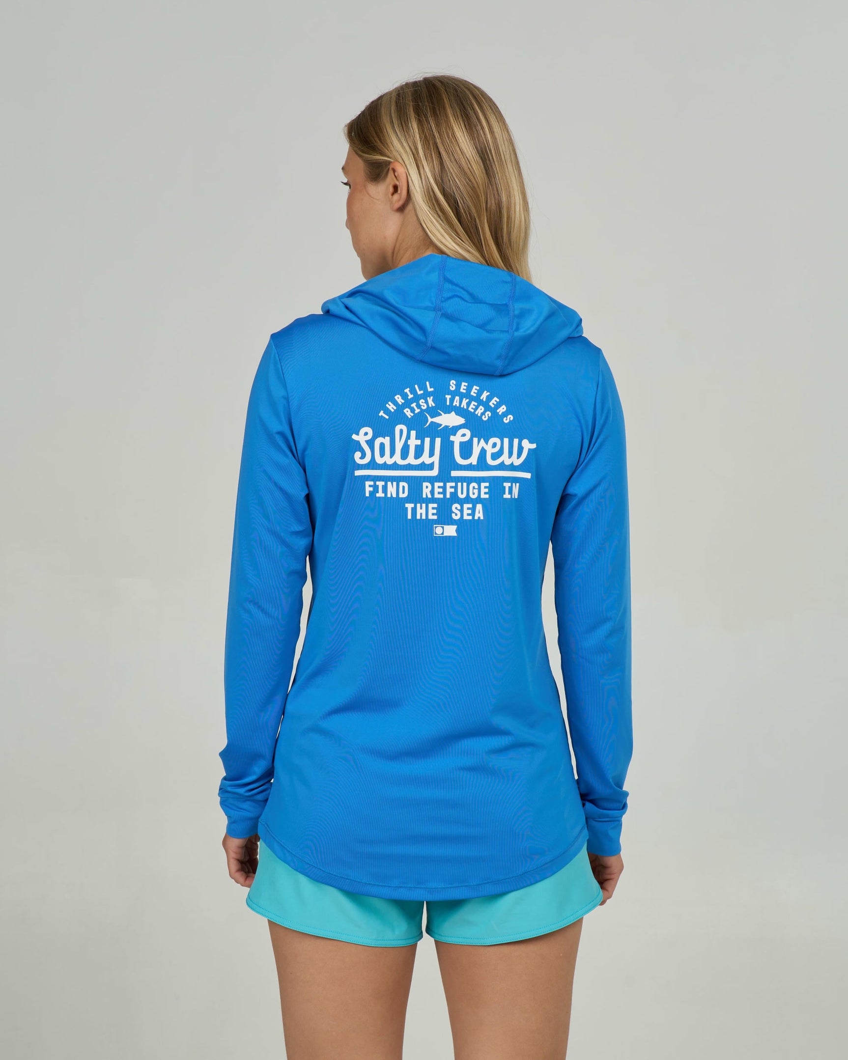 Salty Crew Unscripted Hooded Sunshirt