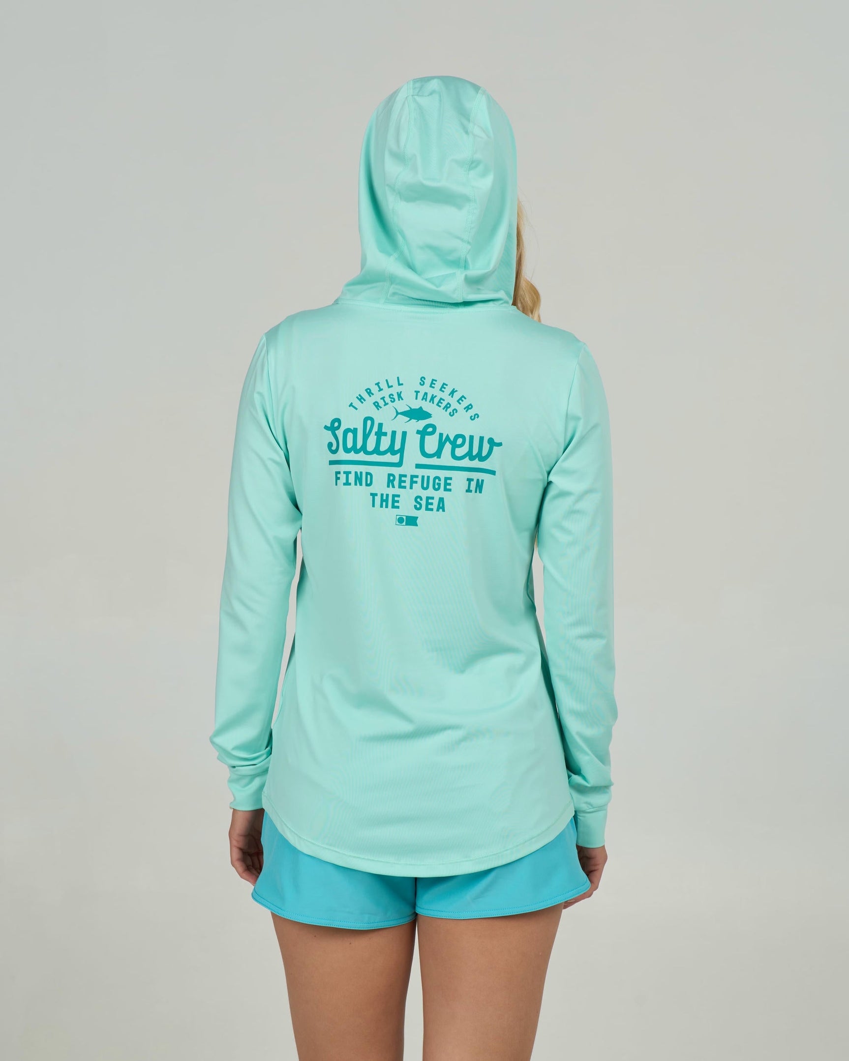 Salty Crew Unscripted Hooded Sunshirt
