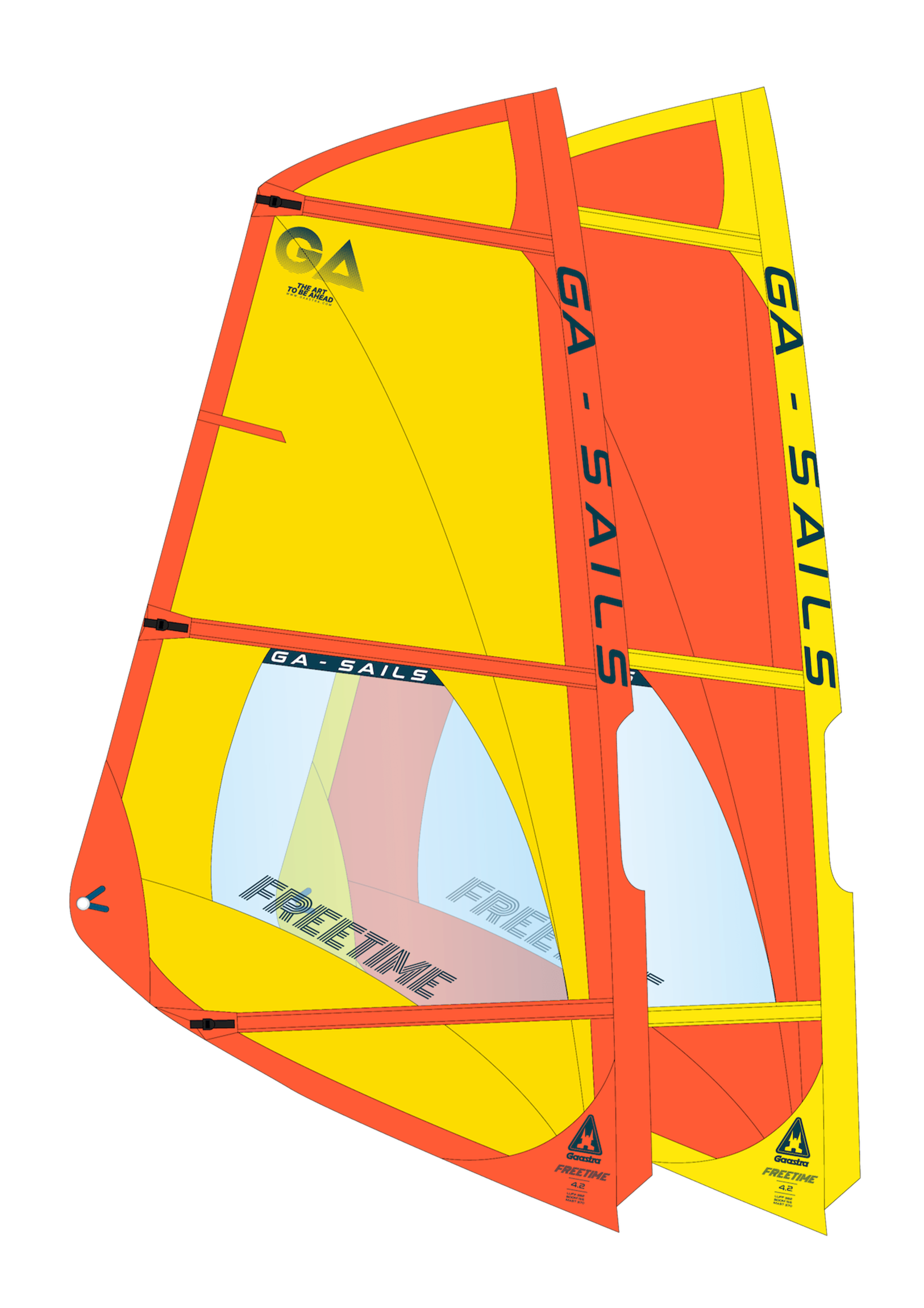 GA Sails 2025 Freetime complete Rig