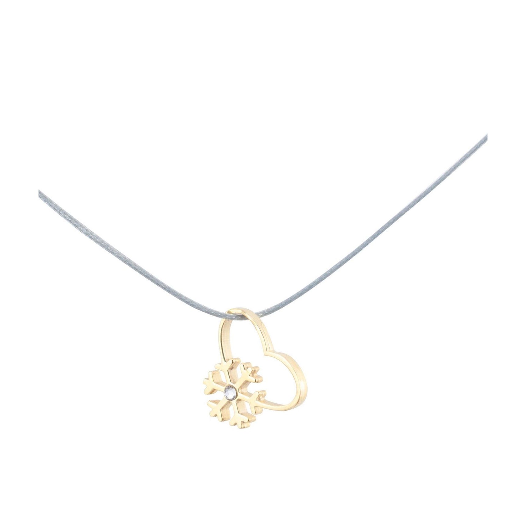 Silver+Surf Silver Jewelry Snow Love Crystal