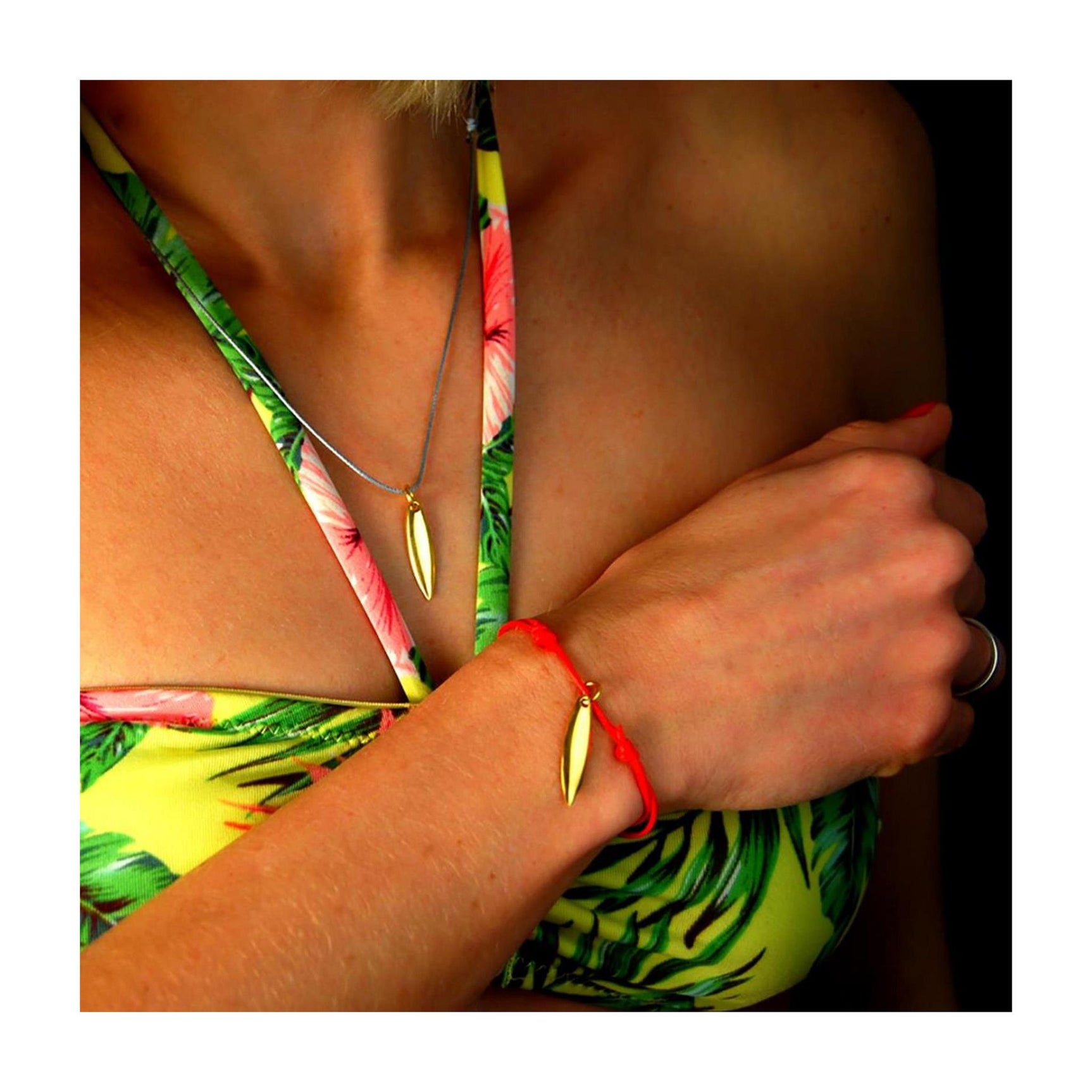 Silver+Surf silver jewelry surfboard