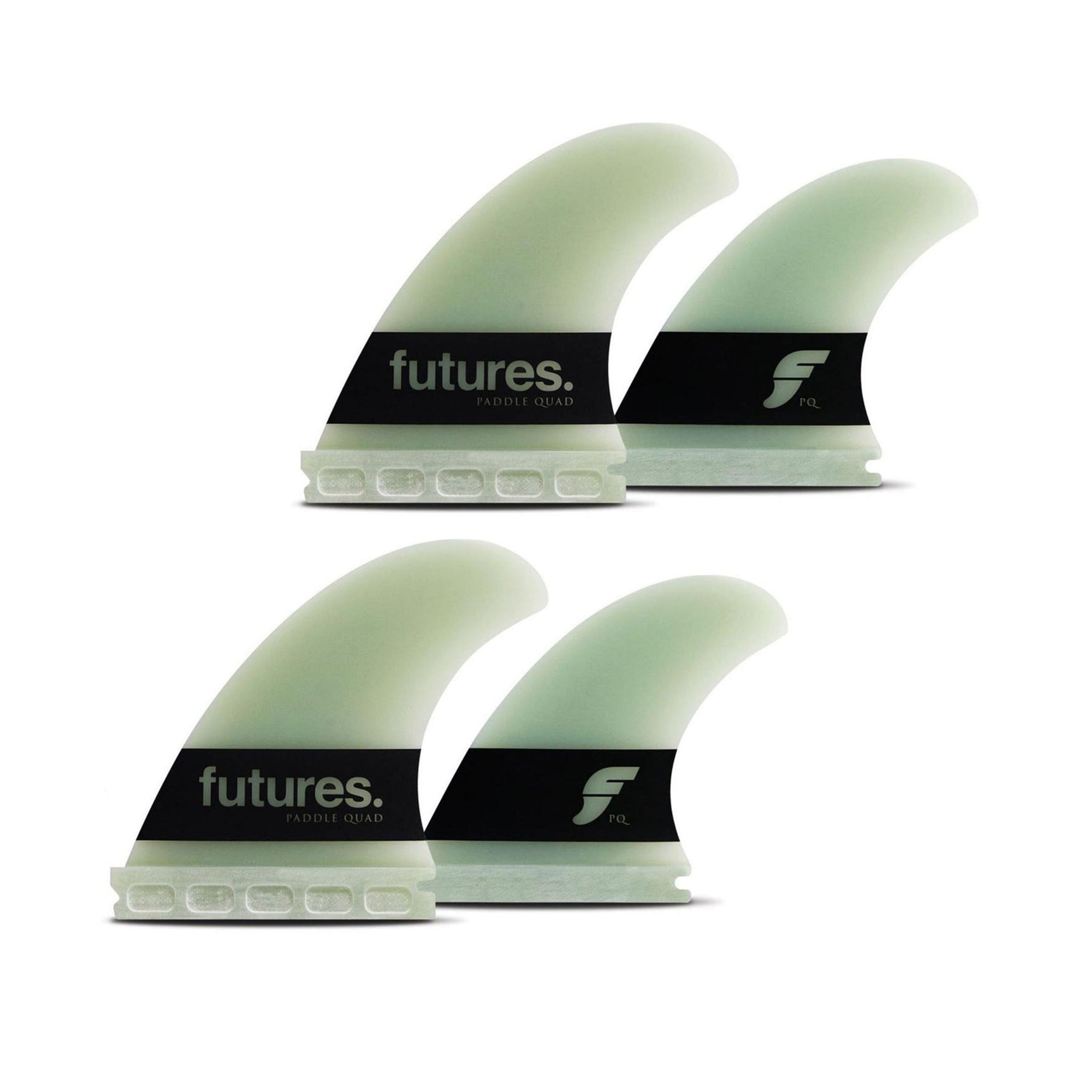 FUTURES Big Wave Quad Fin Set Paddle Gun G10