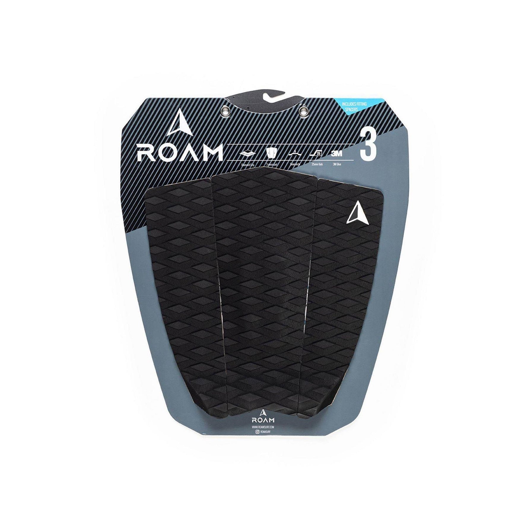 ROAM Footpad Deck Grip Traction Pad 3-tlg