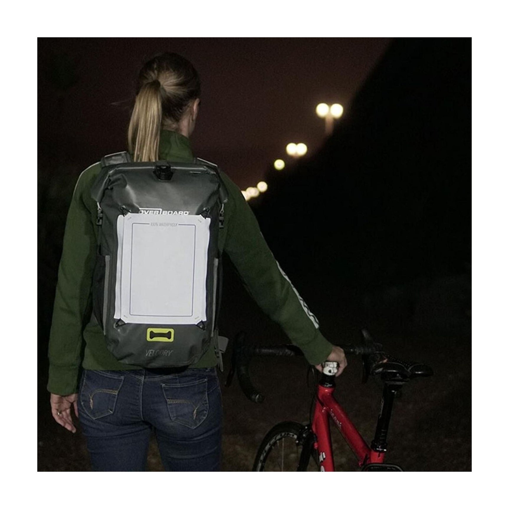 OverBoard waterproof bike backpack VeloDry