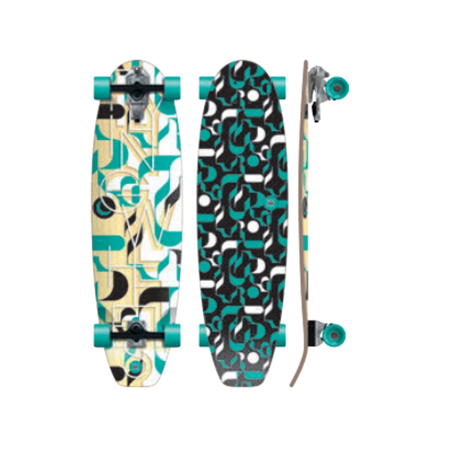Flying Wheels Surfskate Pisces Skateboard