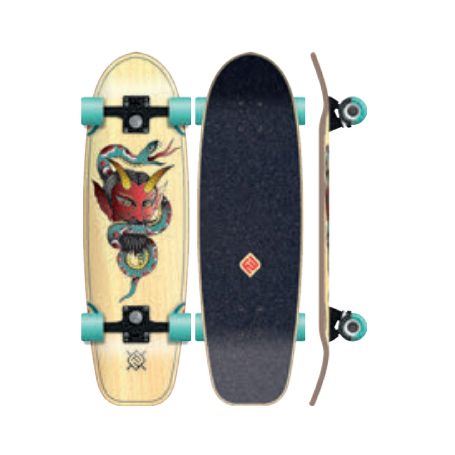 Flying Wheels Street Pool Skateboard Hannya