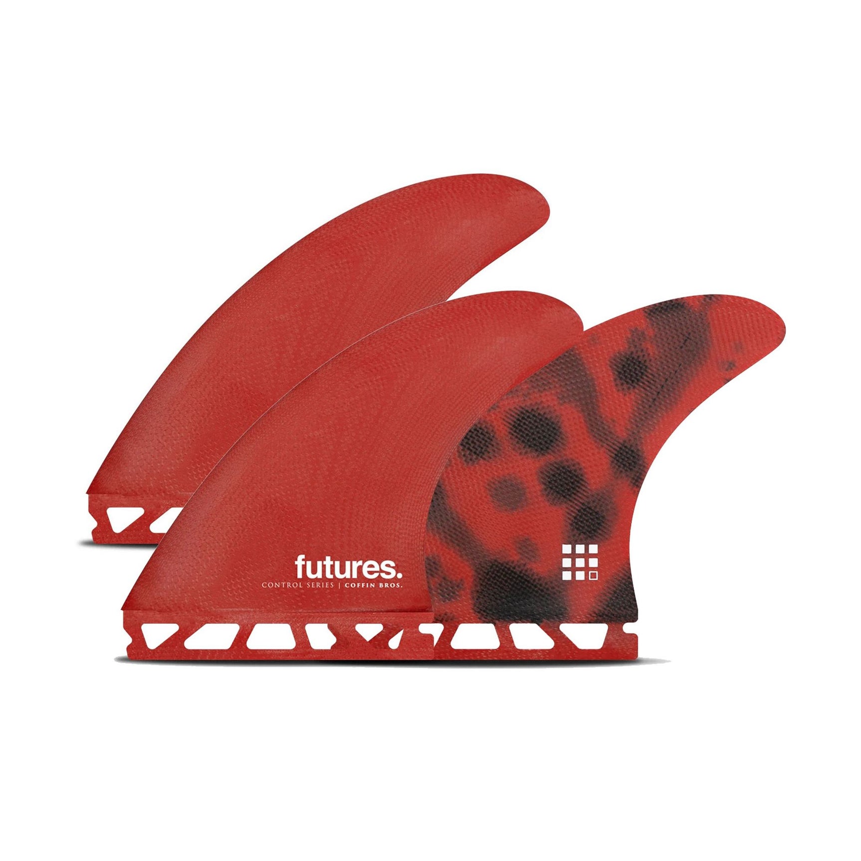 FUTURES Thruster Fin Set Coffin Bros Control