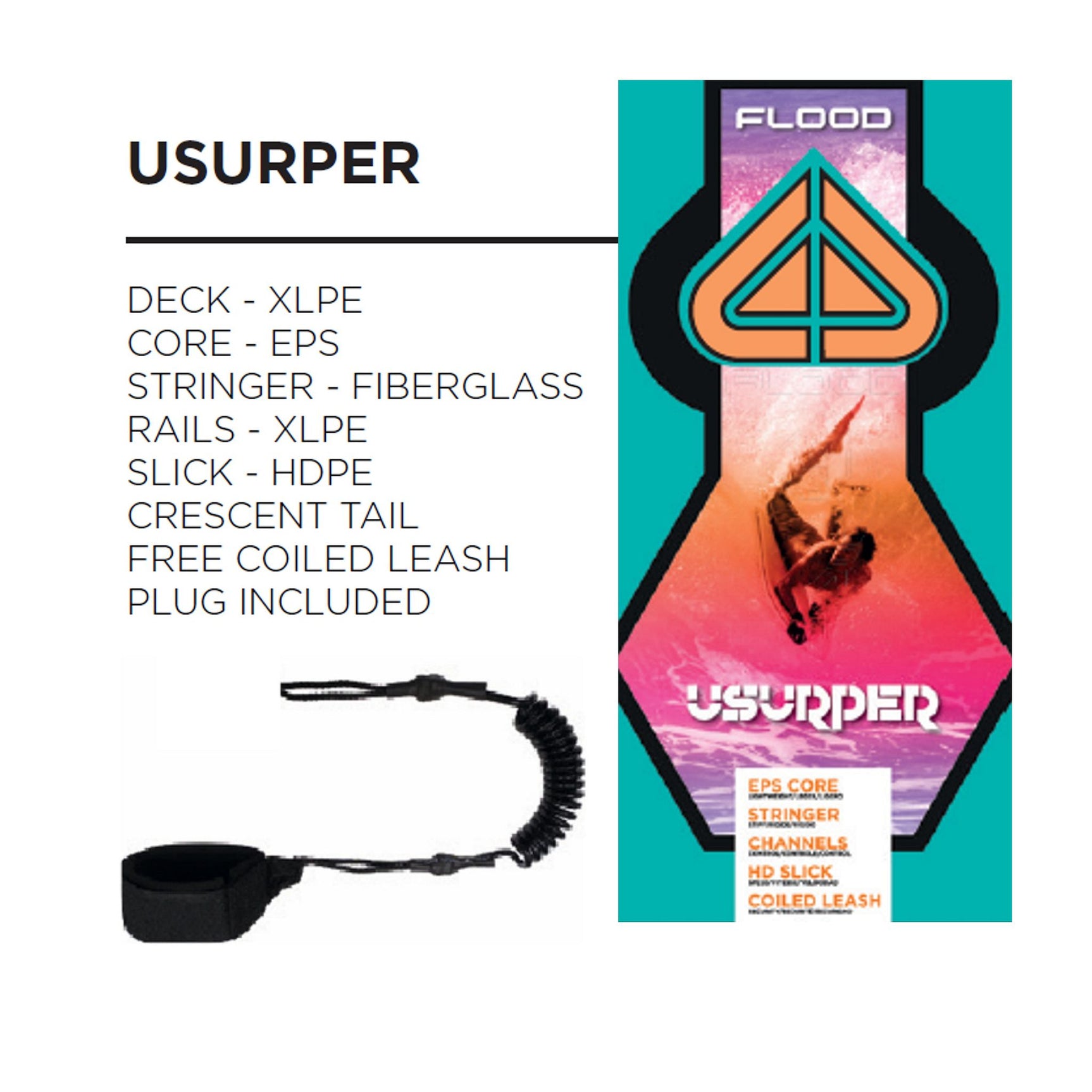 FLOOD Bodyboard Usurper