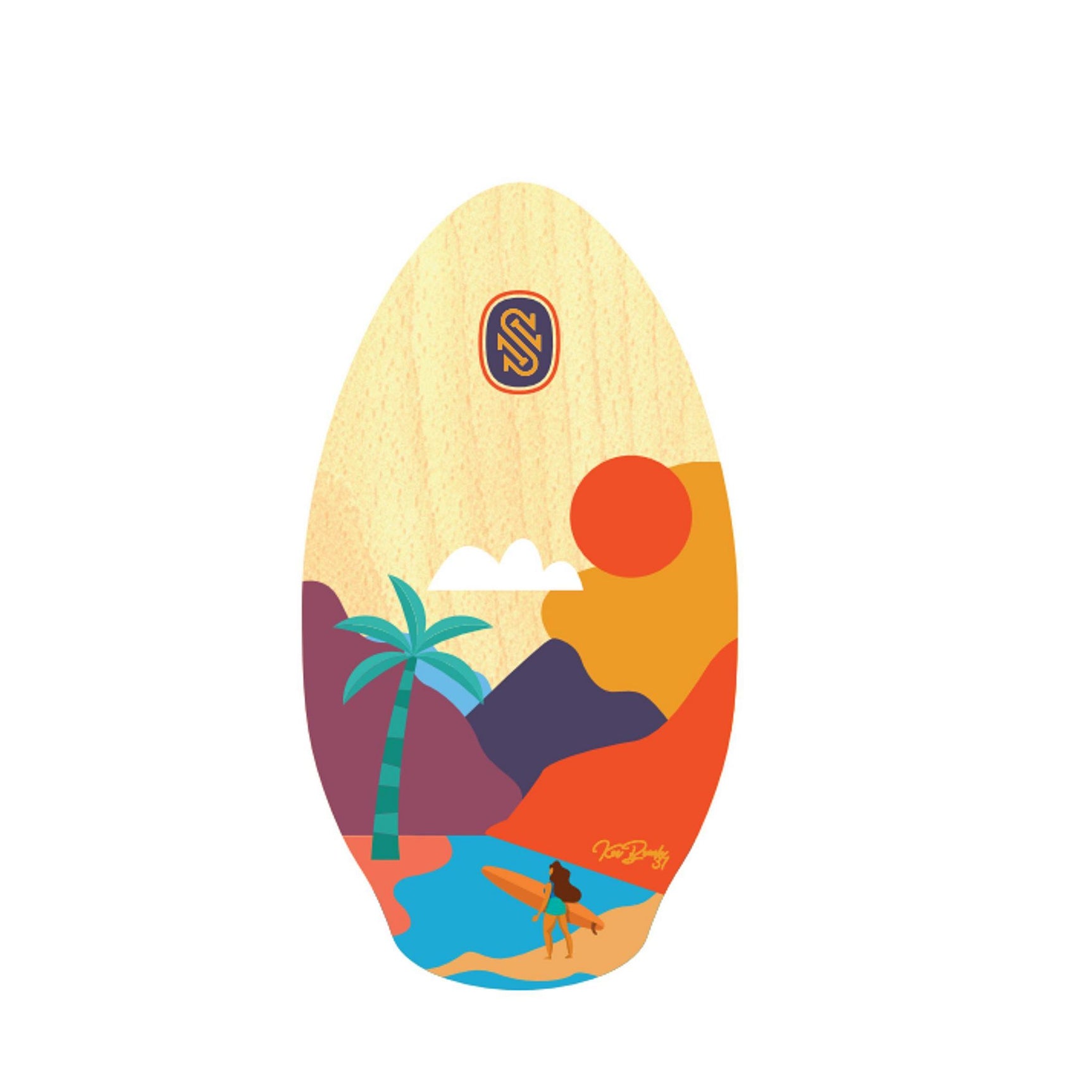 Skimboard SkimOne Kee Beach