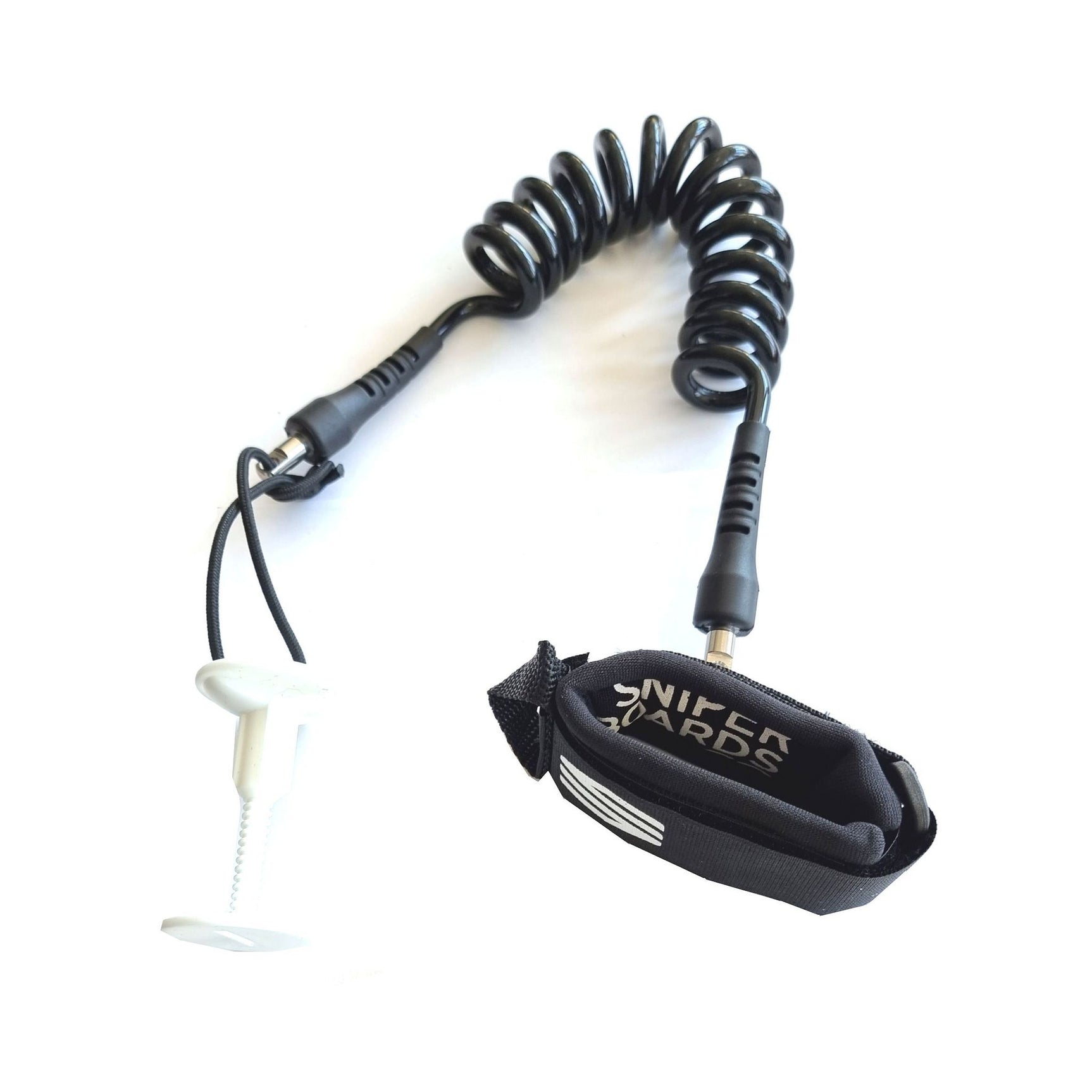 SNIPER Bodyboard Spiral Wrist Leash Black