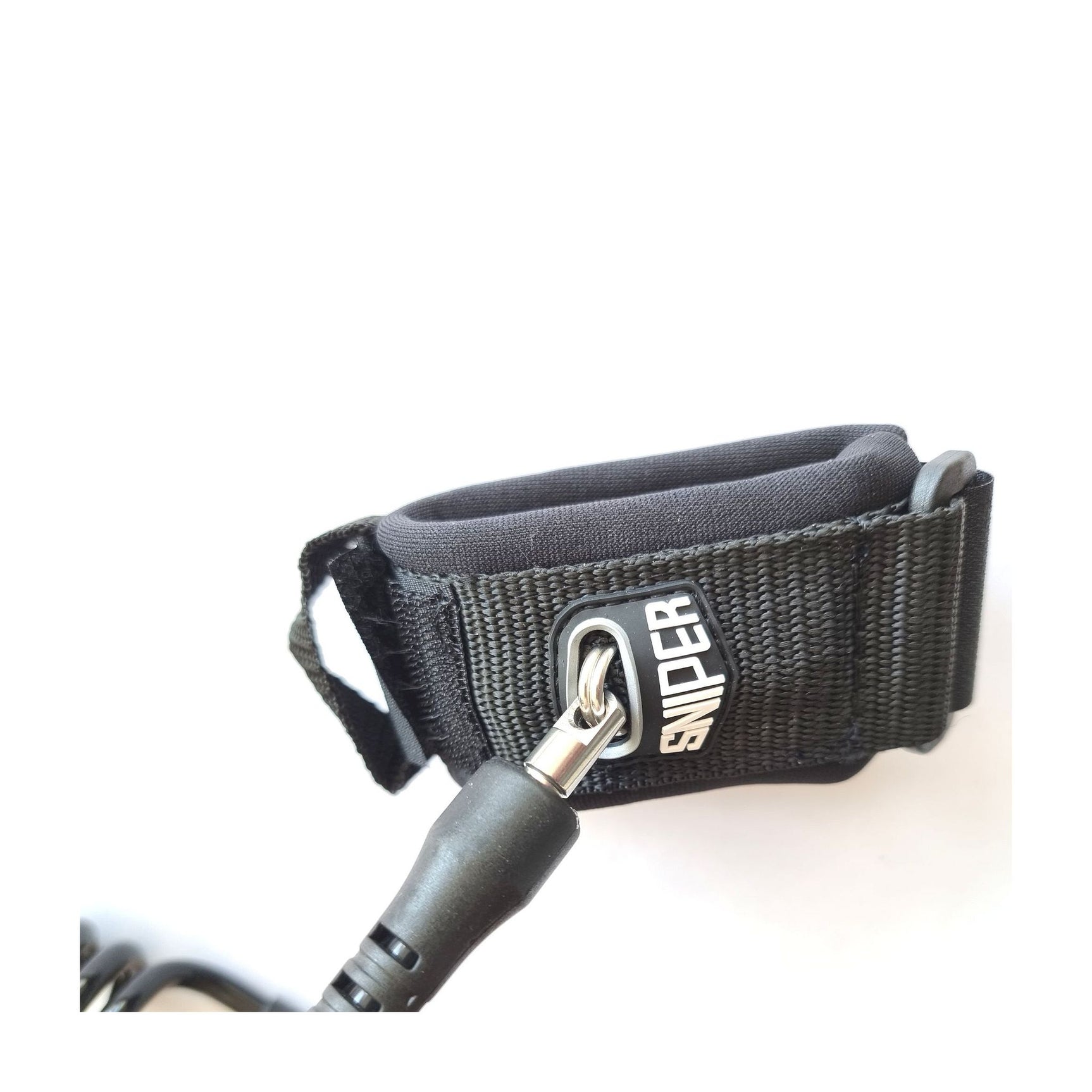 SNIPER Bodyboard Spiral Wrist Leash Black