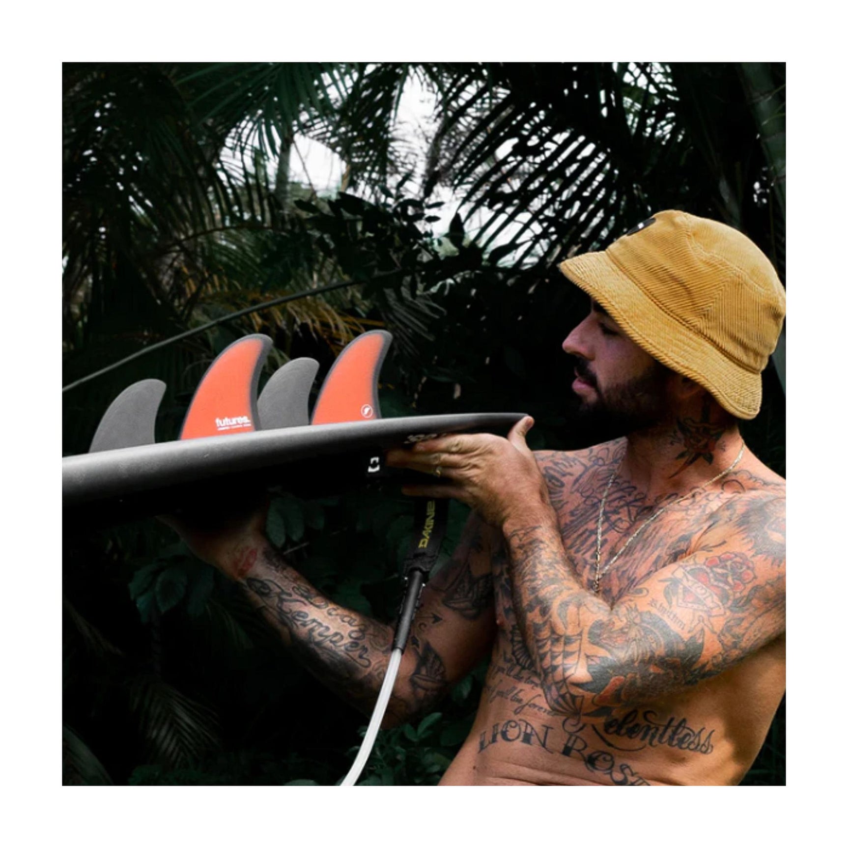 Futures Quad 4 Fin Set Billy Kemper Fiberglass