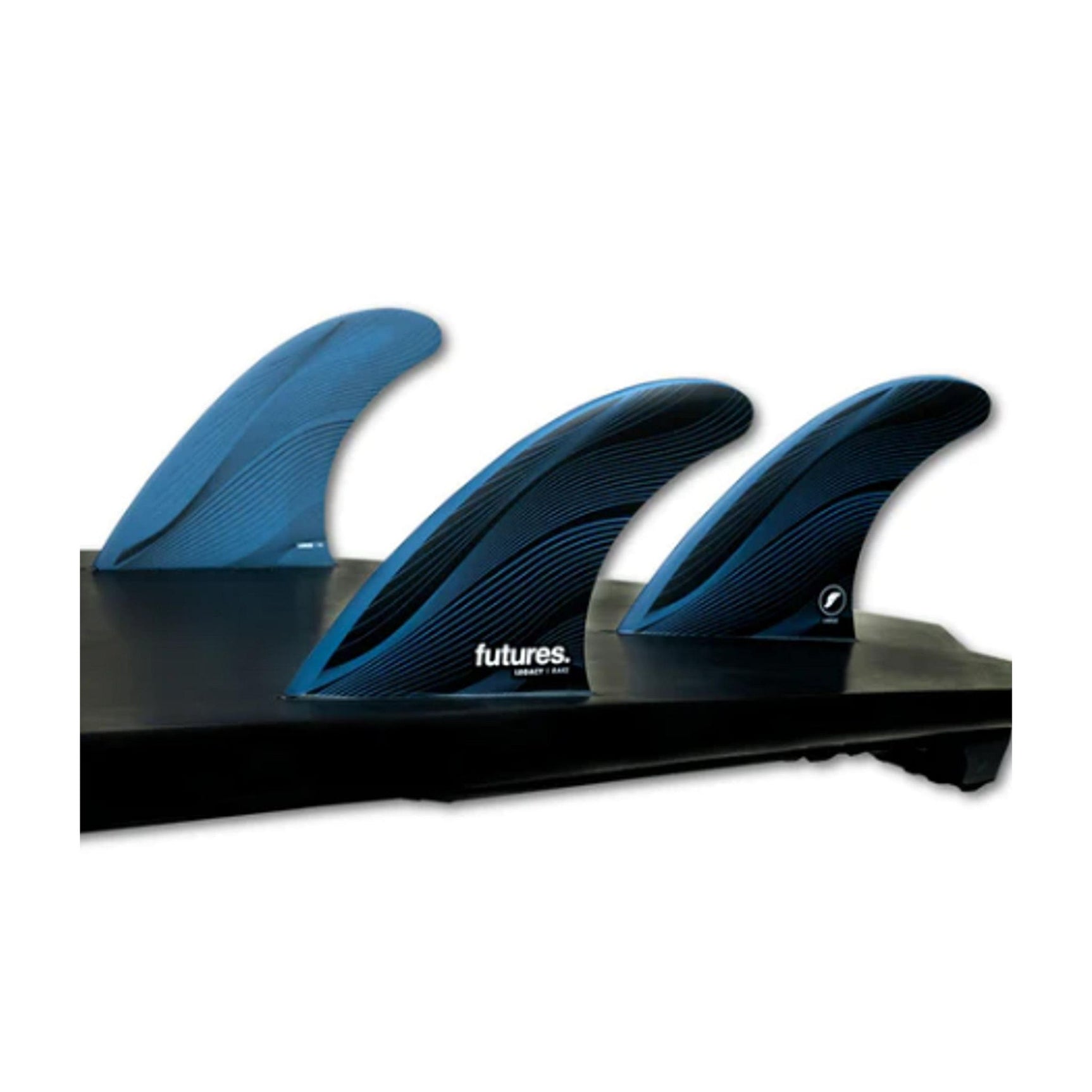 FUTURES Thruster Fin Set R8 Legacy Rake
