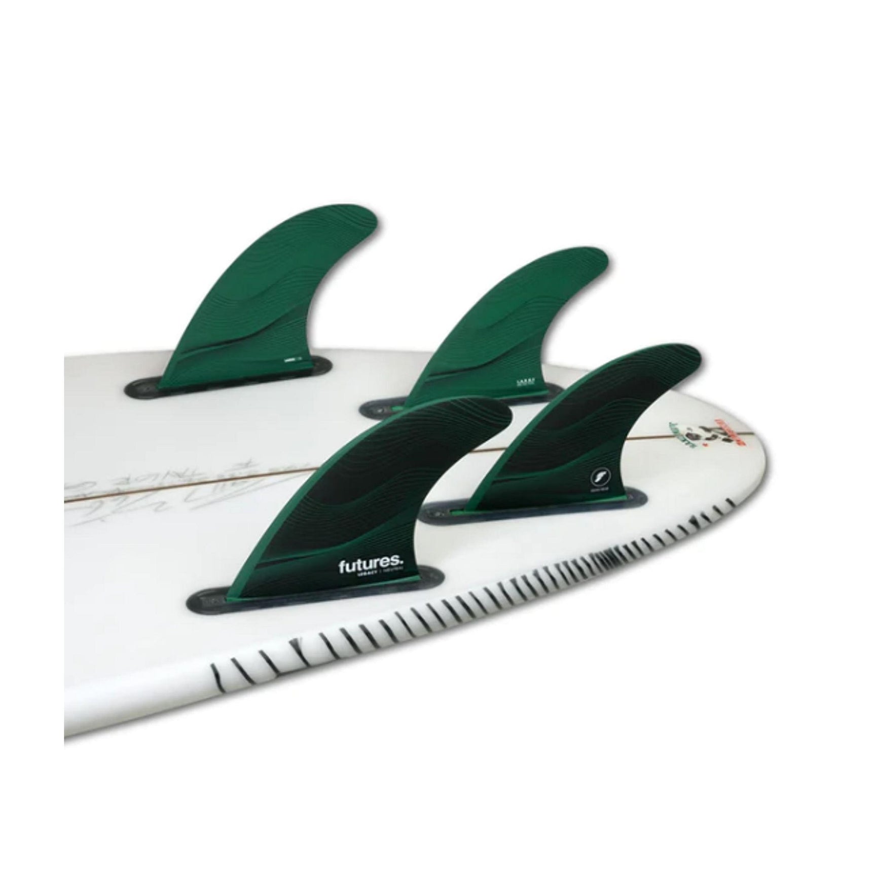 FUTURES Quad Thruster 5 Fin Set Legacy Honeycomb