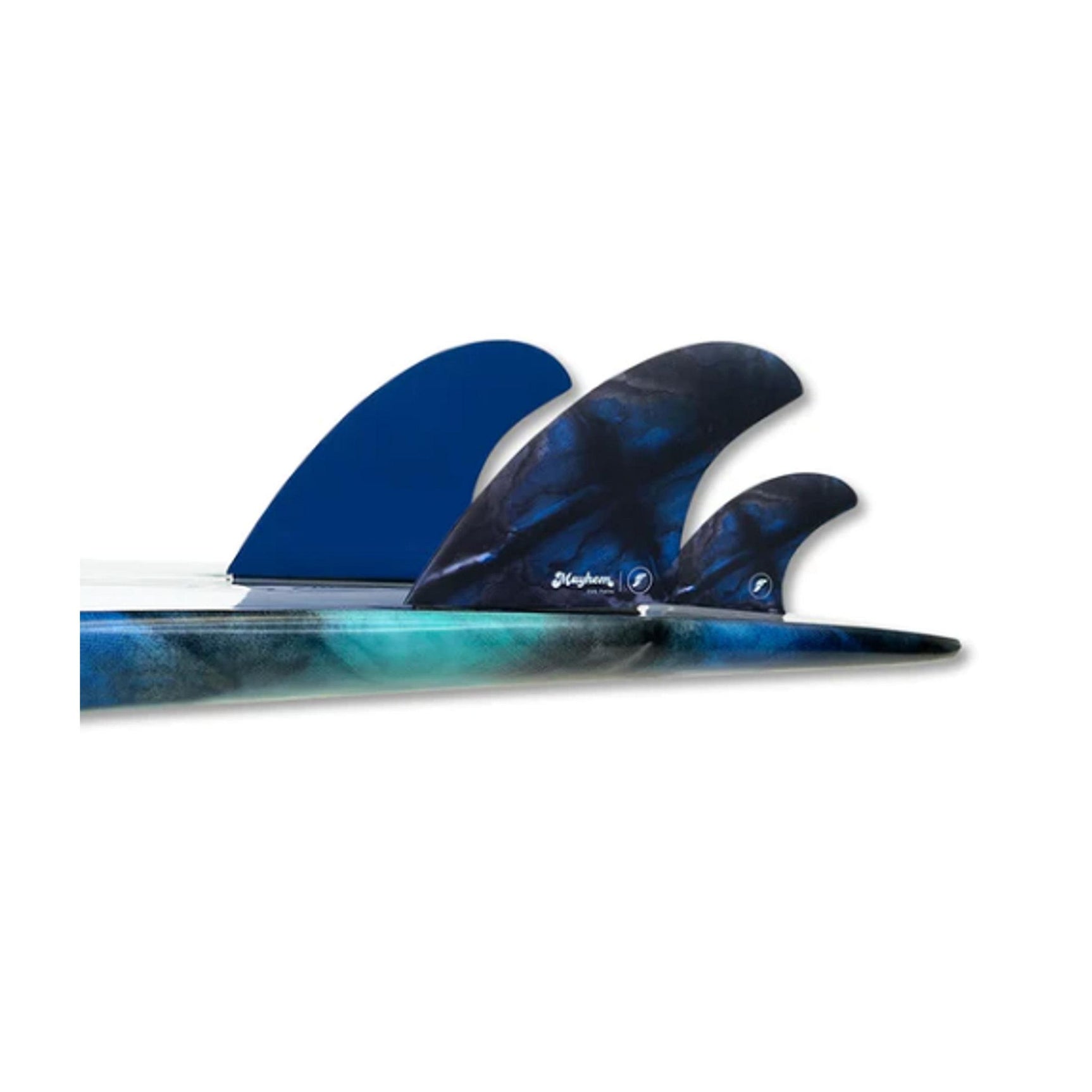 FUTURES Twin+1 Fin Set Mayhem Evil Honeycomb