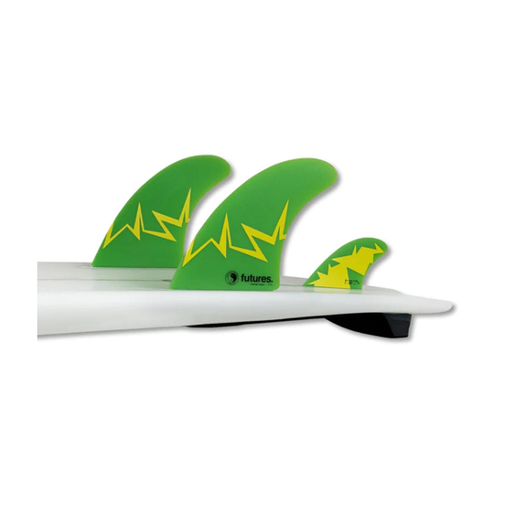 FUTURES Twin+1 Fin Set Glenn Pang Fiberglass