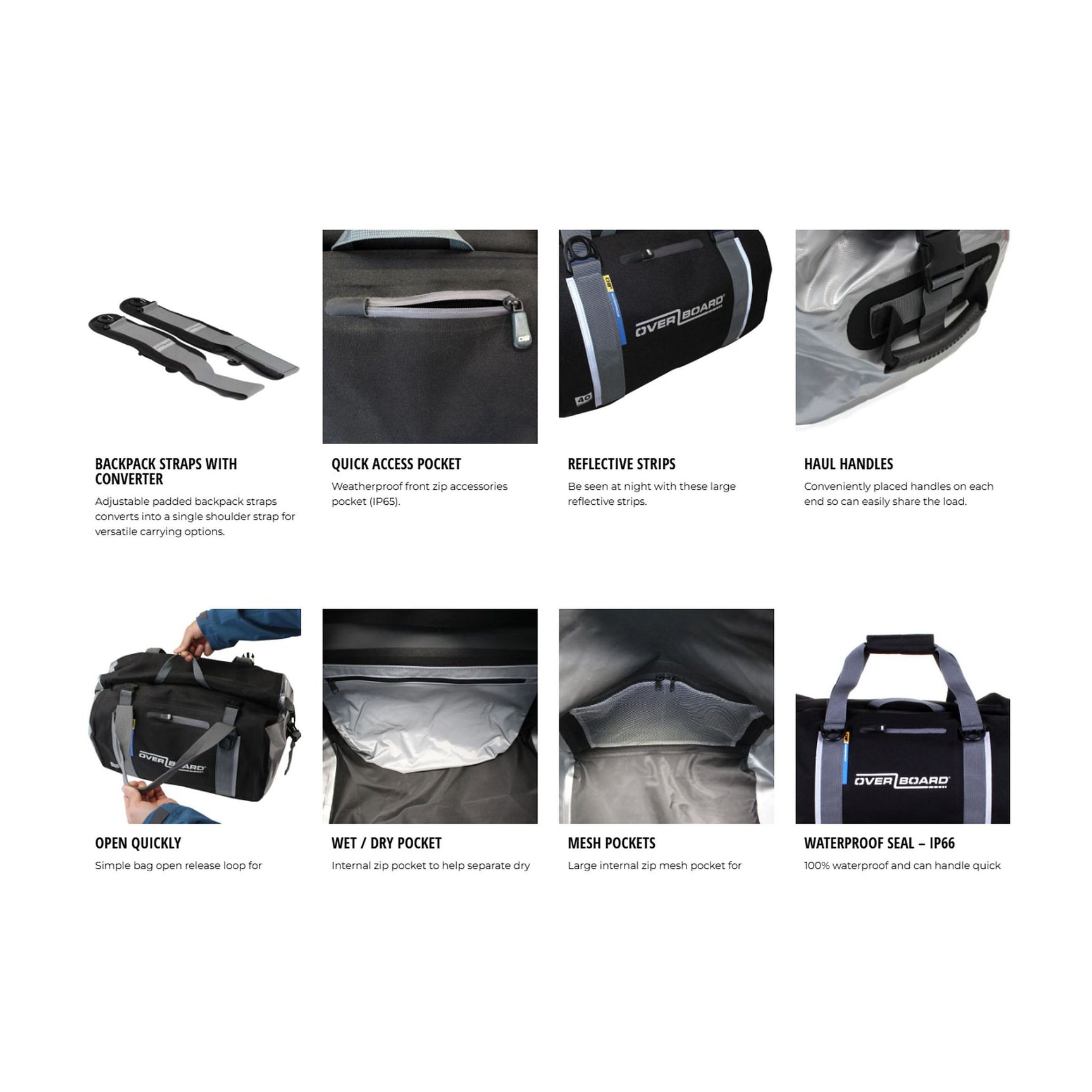 OverBoard waterproof duffel bag