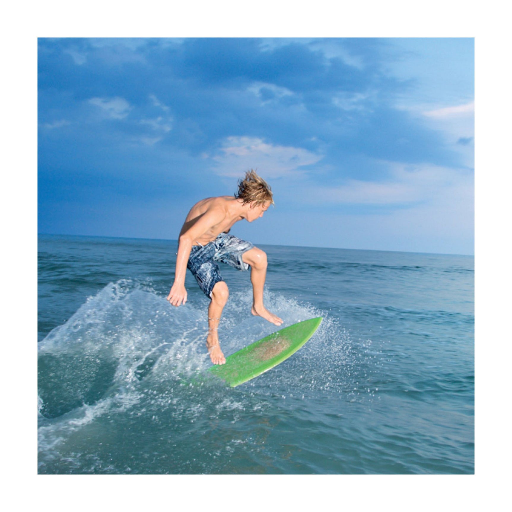 Skimboard SkimOne EPS Epoxy Bamboo CLOVER