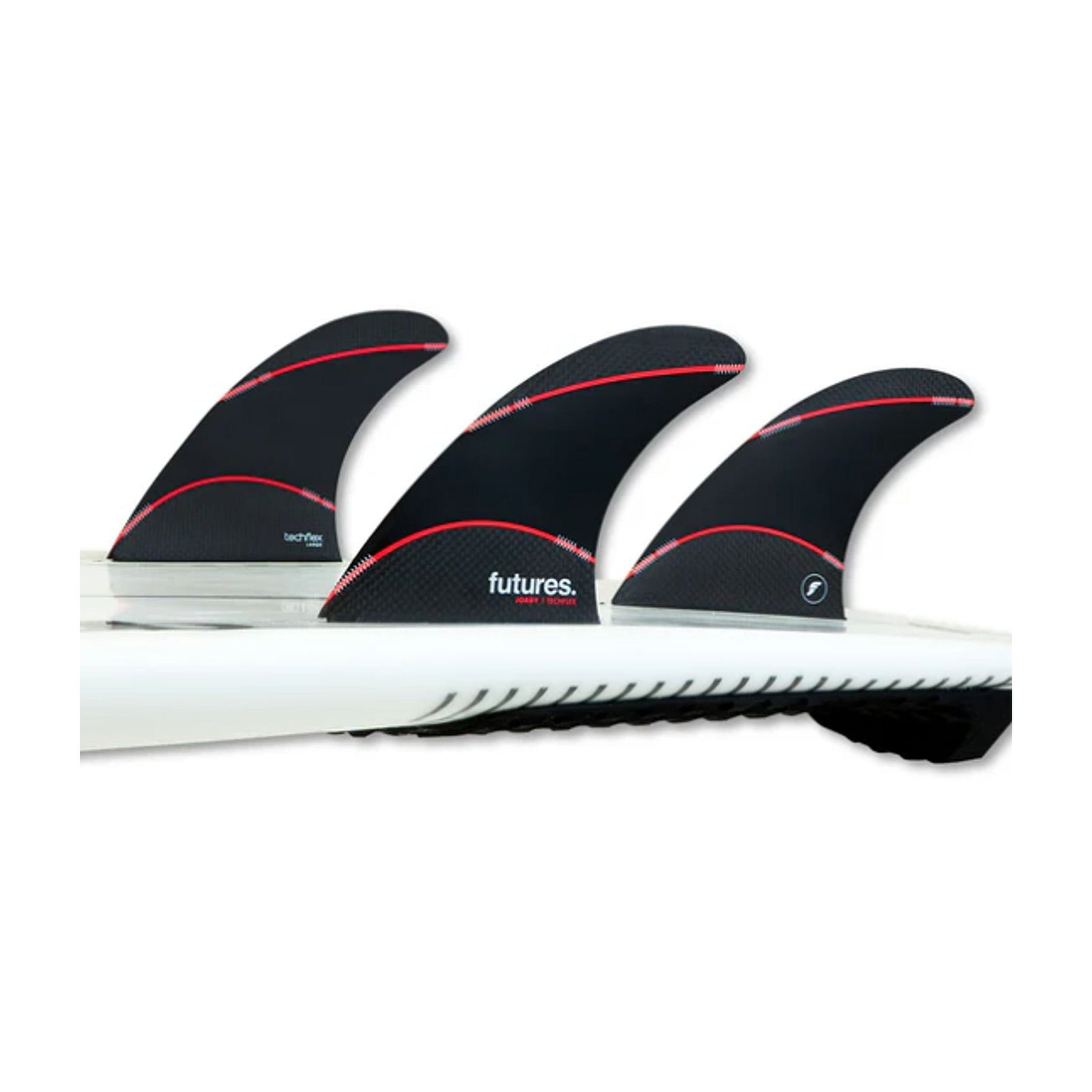FUTURES Thruster Fin Set Jordy Signatur Techflex