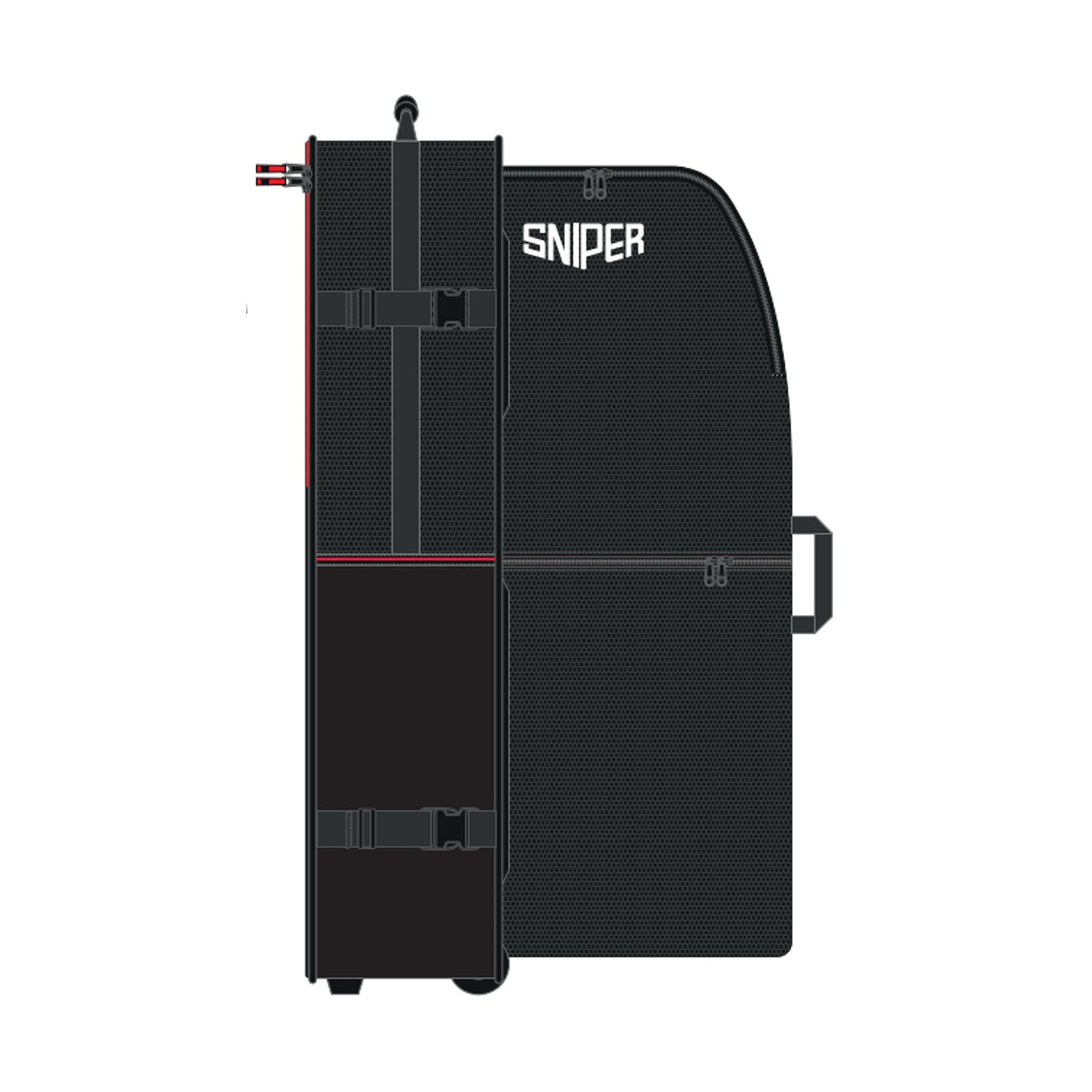 SNIPER Bodyboard Tasche Rollcover mit Rädern