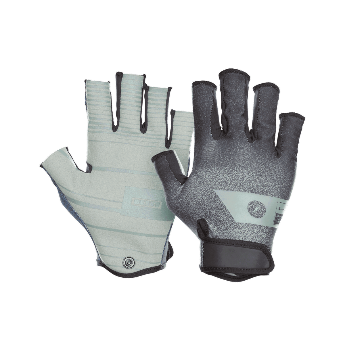 ION Amara Half Finger Handschuh 2025 – Light Olive, Neopren, Für Herren, Halbfinger, Fürs Stand-Up-Paddling, Kiten & Wassersport