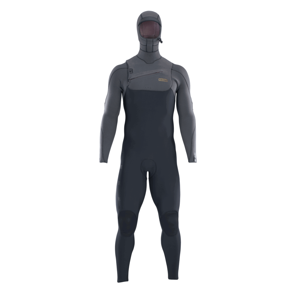 ION Seek Amp 6/5mm Hood Front Zip Men