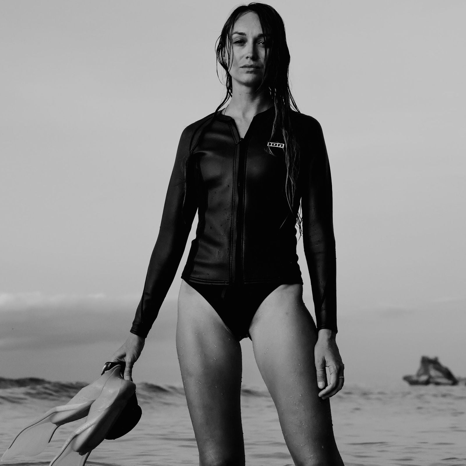 ION Neo Zip Top 2/1mm LS Skin women