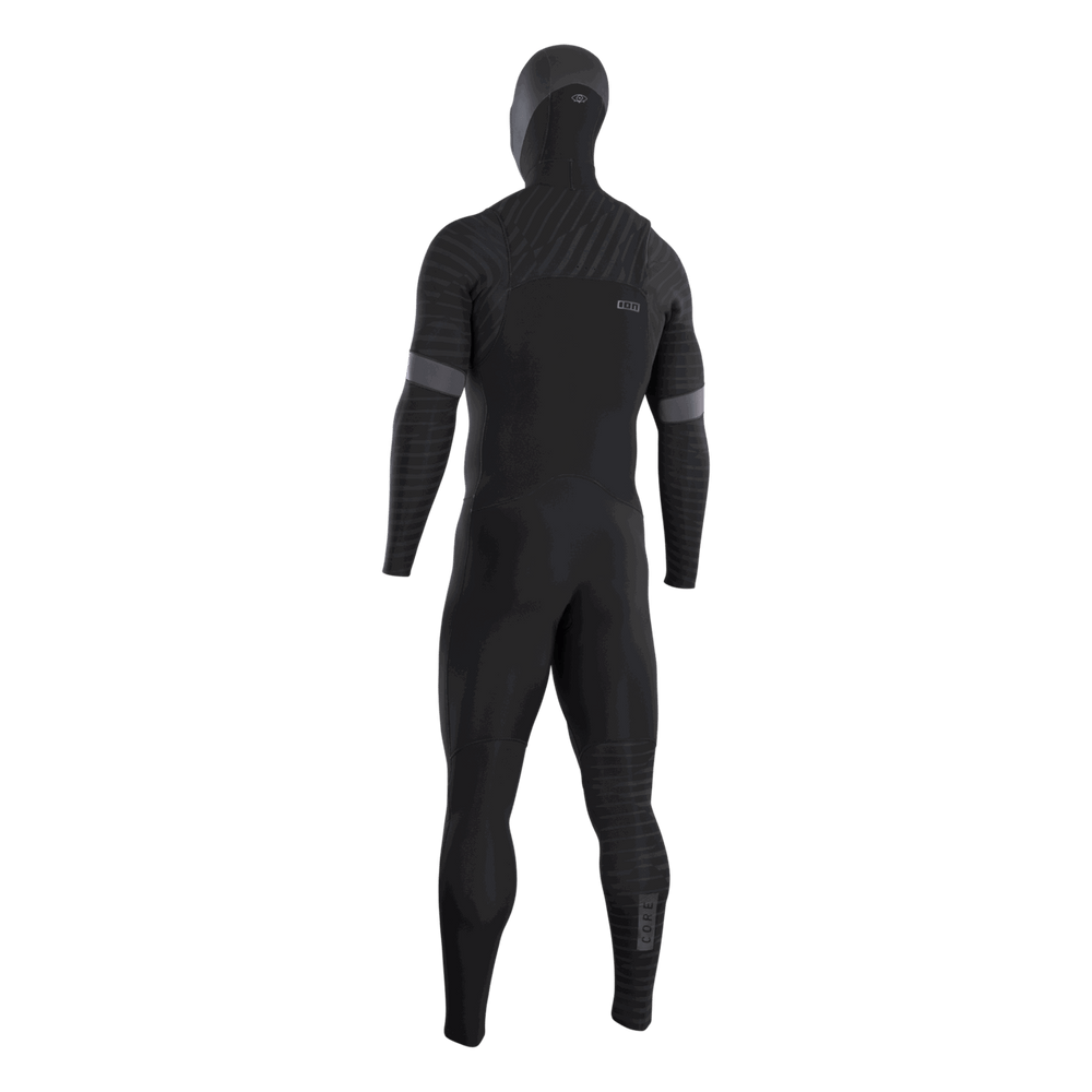 ION Seek Core 5/4mm Hood Front Zip men