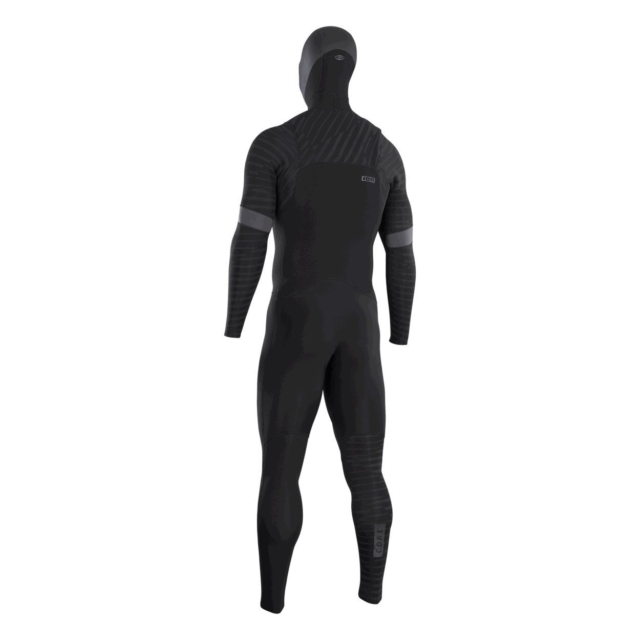 ION Seek Core 5/4mm Hood Front Zip men