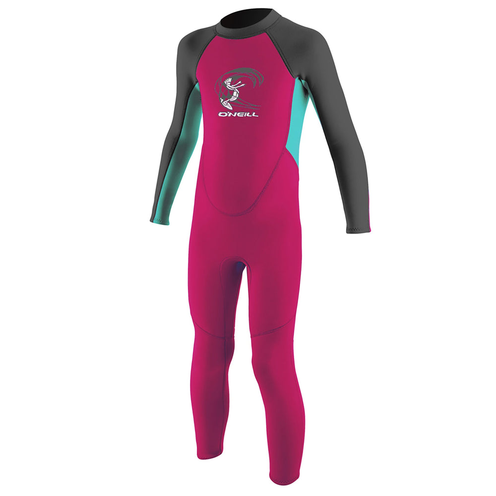 O'Neill Toddler Reactor-2 2mm Back Zip Full - Girls