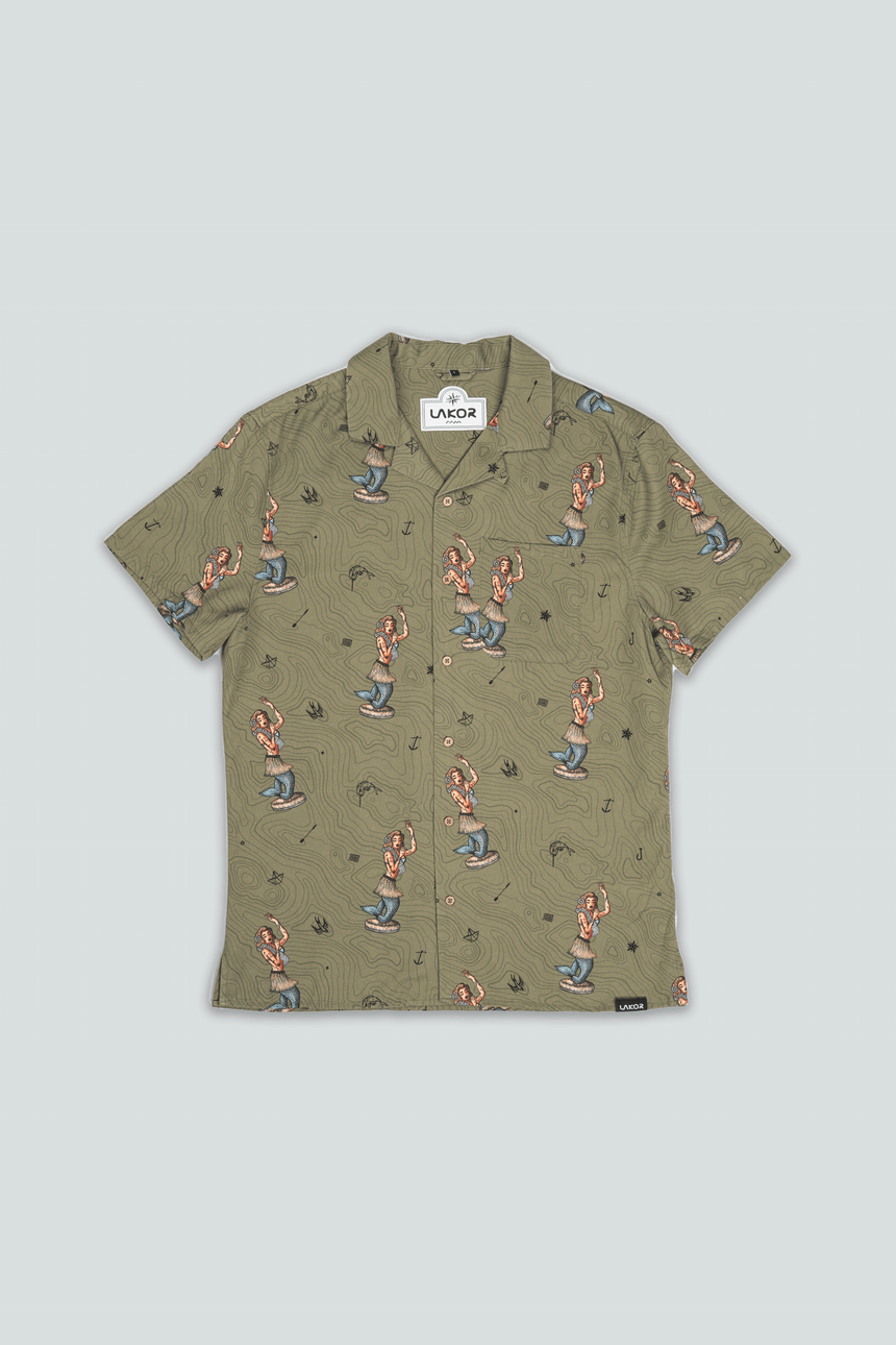 Lakor Dashboard Hula Short Sleeve Shirt