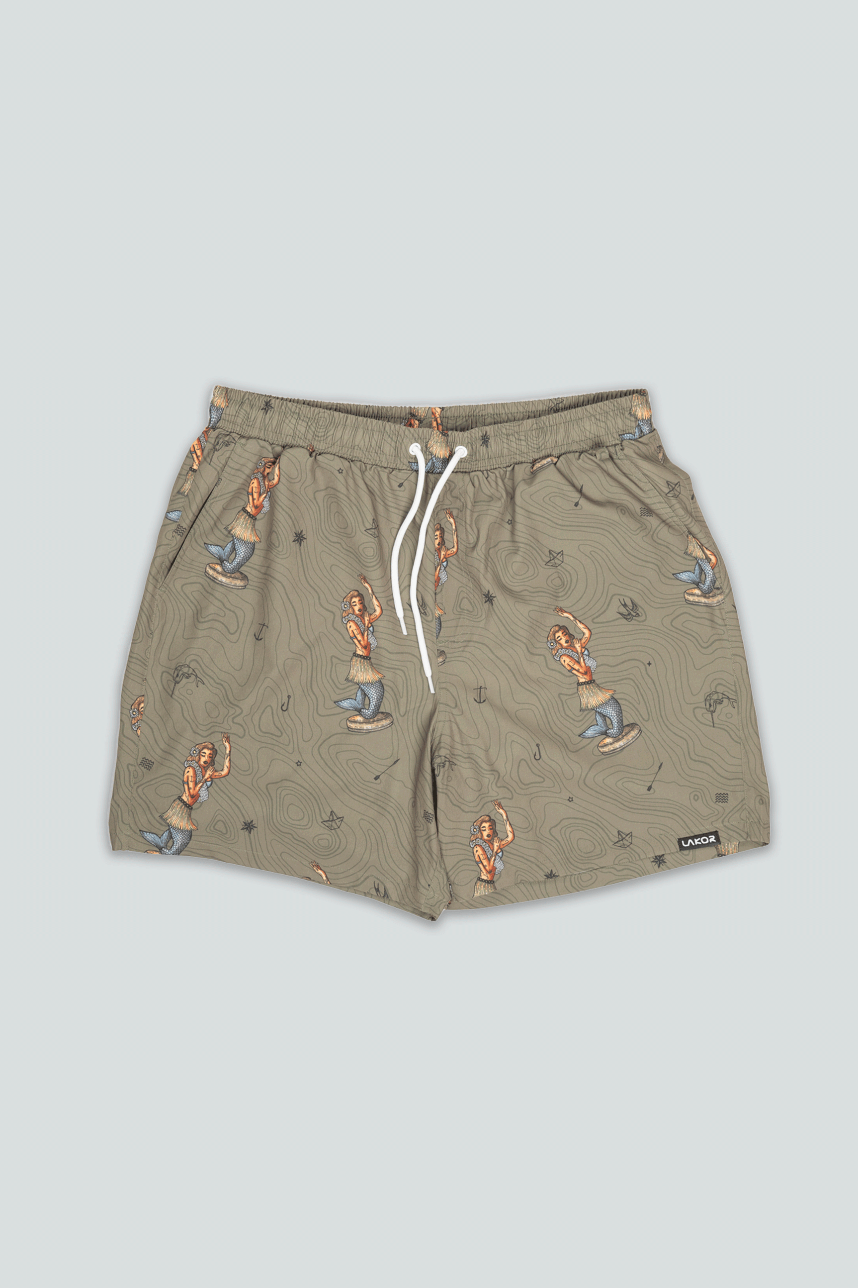 Lakor Dashboard Hula Swim Shorts